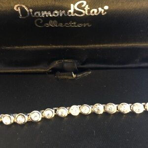 DiamondStar Collection Silver Bracelet